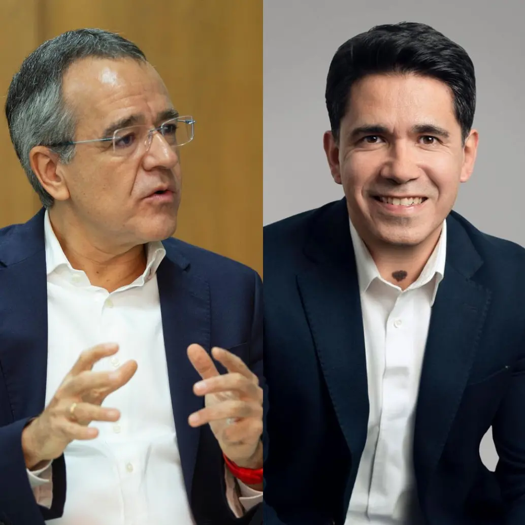 De izquierda a derecha: Miguel Largacha, presidente de Porvenir; Juan David Correa, presidente de Protección, y Ricardo Guerra, presidente de Colfondos, hablaron con EL COLOMBIANO sobre los polémicos decretos que modifican el sistema pensional en Colombia. FOTOS EL COLOMBIANO Y CORTESÍA