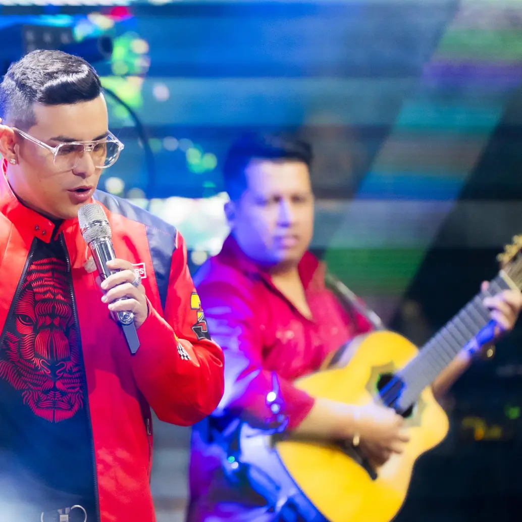 Presentación de Yeison Jiménez en en su última gira europea. Foto: cortesía