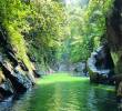 El charco Dulce Melcocho muestra toda la belleza de este cañón ubicado entre los municipios de El Carmen de Viboral, San Francisco y Cocorná. Es el río más lindo de Antioquia. FOTO Juan Diego Ortiz Jiménez.