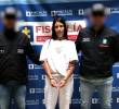 La mujer, identificada como Laura Inés Arroyave Rincón<b>,</b> era la encargada de reclutar a los jóvenes para el envío de la droga. FOTO: cortesía Fiscalía General de la Nación