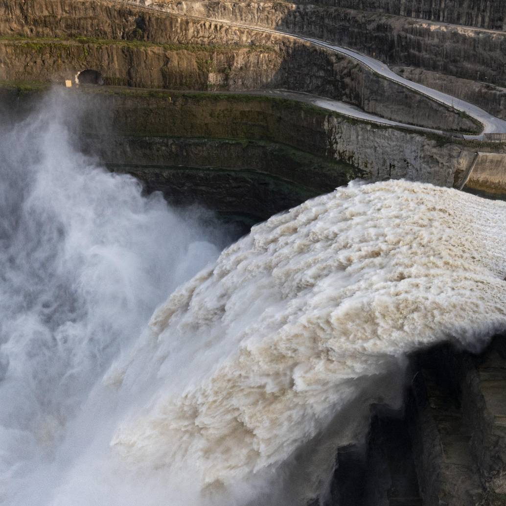 Vista general del proyecto hidroeléctrico de Hidroituango. FOTO: Manuel Saldarriaga Quintero