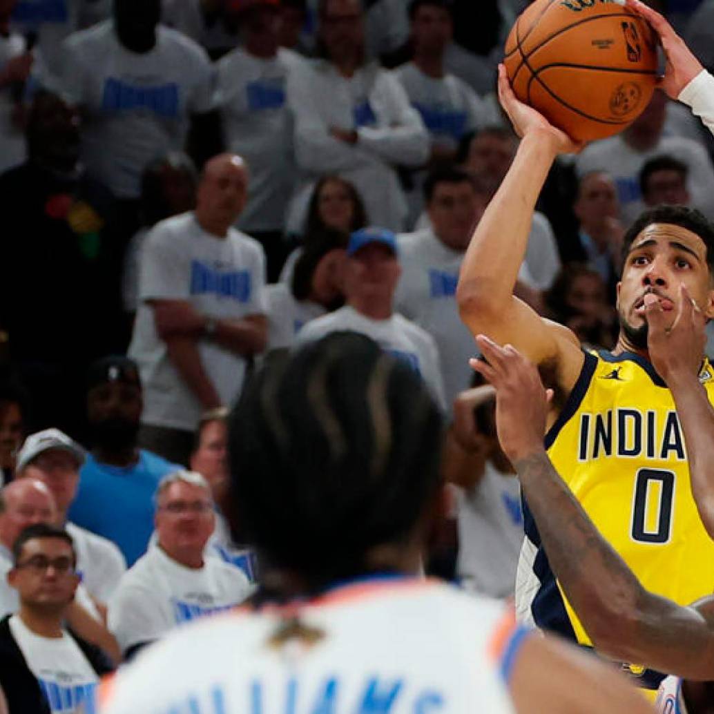 Tyrese Haliburton, con 22 puntos, fue una de las figuras de Indiana en el triunfo del pasado miércoles. FOTO AFP
