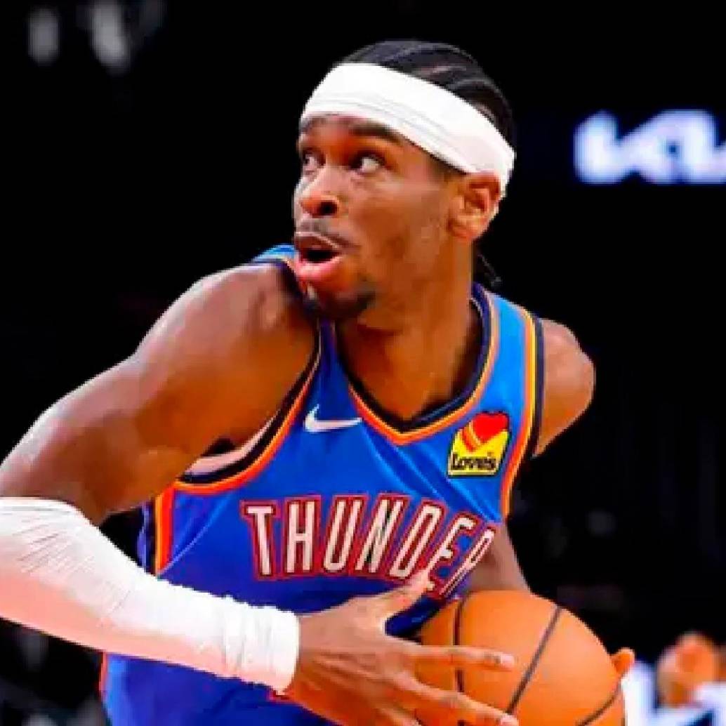 Shai Gilgeous-Alexander se destaca con los Oklahoma City Thunder. FOTO: AFP