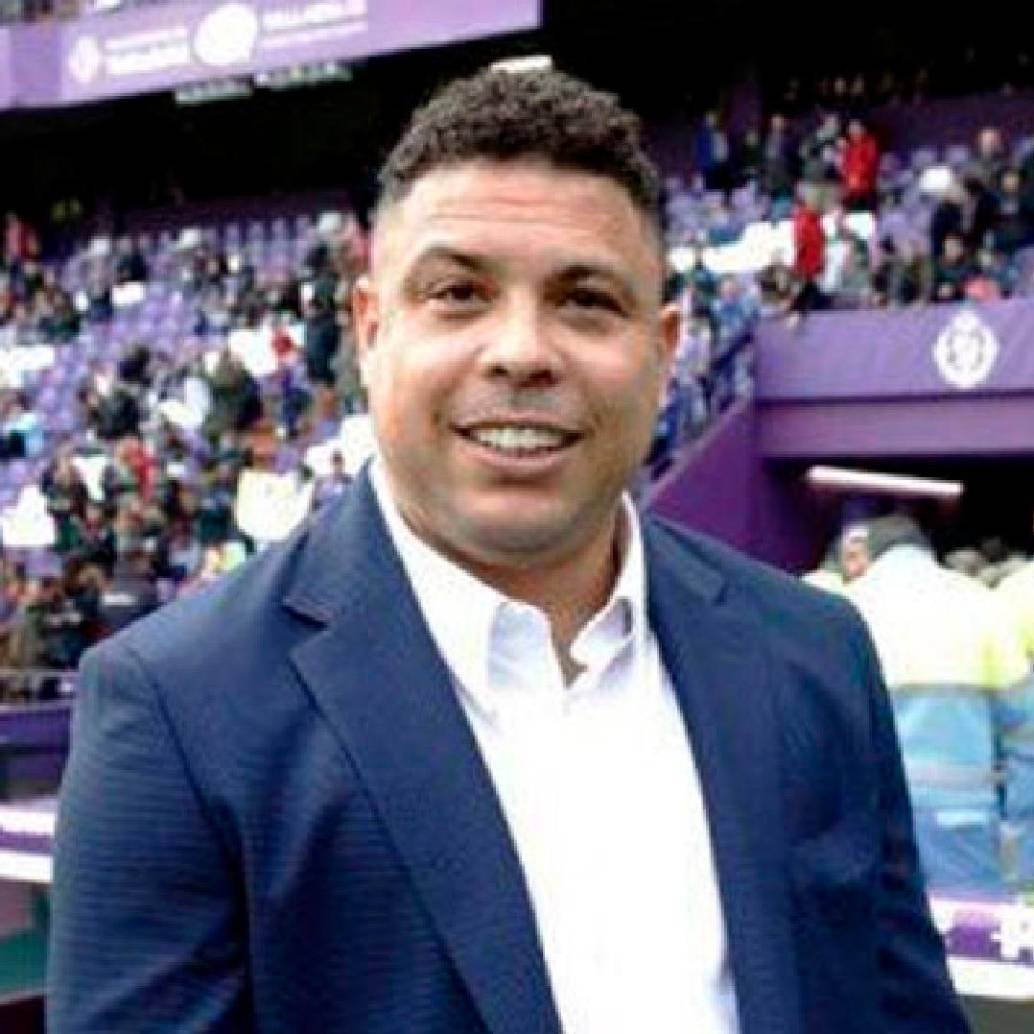Ronaldo señaló meses atrás que buscará la presidencia de la Confederación Brasileña de Fútbol. FOTO X VALLADOLID