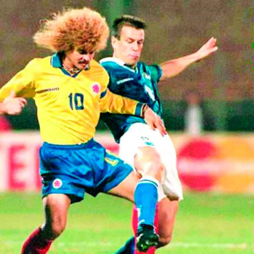 Carlos Valderrama, el eterno 10 de la Selección Colombia que fue campeón con Junior y Montpellier (Francia). FOTO 
