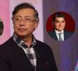 El presidente Gustavo Petro junto a Carlos Gaviria, cofundador del Polo Democrático, y el procurador Gregorio Eljach. Fotos: Colprensa