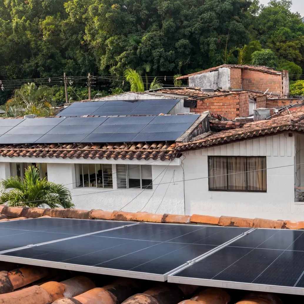 Comunidad energética en Laureles (Medellín) permite a usuarios acceder a energía solar compartida sin instalar paneles, reduciendo costos en la factura eléctrica. FOTO suministrada por BCK
