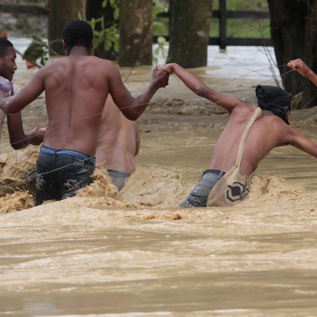 Imagen de referencia de una inundación en el municipio de Turbo. Foto: EL COLOMBIANO