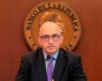 Leonardo Villar, gerente del Banco de la República, anunció junto al Minhacienda la decisión de aumentar la tasa de interés. FOTO: Colprensa.