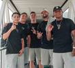 Atlético Nacional ya está instalado en Brasil para el duelo ante Bahía por la tercera fecha de la Copa Libertadores. FOTO TOMADA X @nacionaloficial