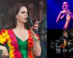 Lana del Rey, Metallica y Depeche Mode serán la banda sonora del 2023. Fotos: EFE. 