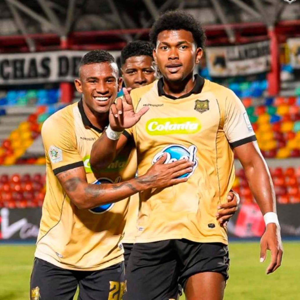 El delantero Jorge Rivaldo fue el encargado de marcar, como visitante, ante Llaneros en el 1-1 por la cuarta fecha de la Liga. FOTO CORTESÍA ÁGUILAS 