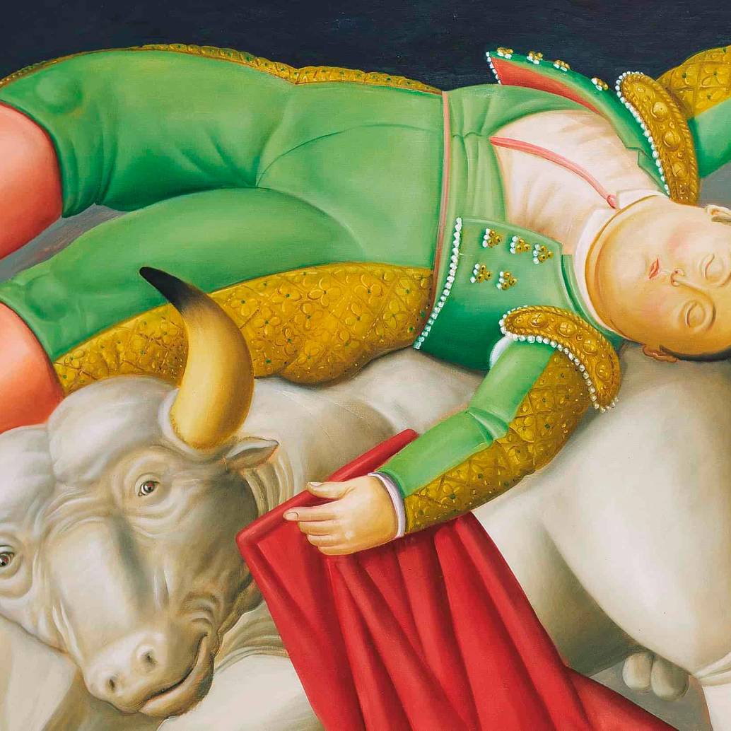 En la exposición estarán acuarelas de escenas taurinas que hizo Botero en su adolescencia. FOTO Fundación Fernando Botero