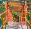Habilitaron puente peatonal en La Iguaná por obras del metro de la 80