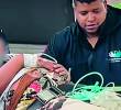 Las mujeres fueron rescatadas en helicópteros. FOTO Captura de video.