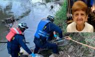 El cuerpo de la señora Otilia Garcés fue rescatada del cauce del río Negro el pasado martes. FOTOS CORTESÍA