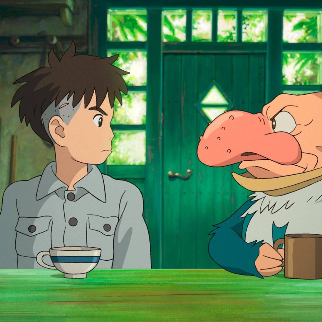 <i>El niño y la garza </i>contó con 600 animadores, los cuales producían un minuto de animación al mes aproximadamente, por lo que la ejecución de la película duró casi siete años. Foto: Cortesía Studio Ghibli. Q
