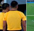 En las imágenes se observa la acción que fue anulada por fuera de lugar. FOTOS PANTALLAZOS DE LA TRANSMISIÓN DE WIN SPORTS+