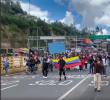 La guerra arancelaria entre Colombia y Ecuador ha suscitado protestas en la frontera. FOTO tomada de X
