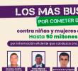 ¿Quiénes son los más buscados por delitos sexuales en Antioquia?
