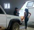 Una camioneta chocó y acabó con la fachada del hospital de Yarumal