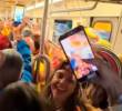En video: Colombianos armaron fiesta vallenata en el metro de México