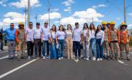 Uno de los aspectos más destacados de la intervención fue la construcción de una nueva glorieta en el sector de La Cruz, un retorno central solicitado durante años por la comunidad. FOTO MiOriente. 