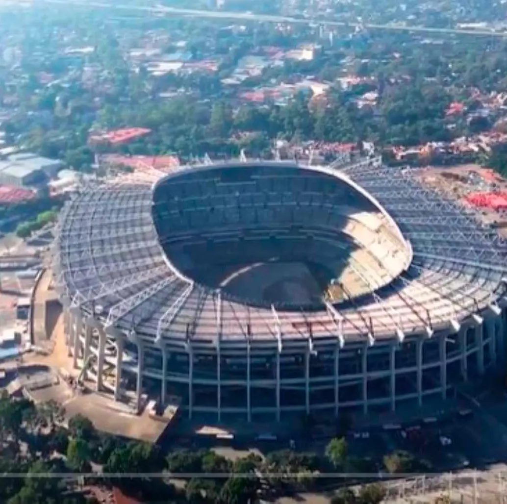 Este es el estadio de Ciudad de México que recibirá varios juegos del Mundial de Norteamérica 2026. FOTO Pantallazo @MexicoCity26