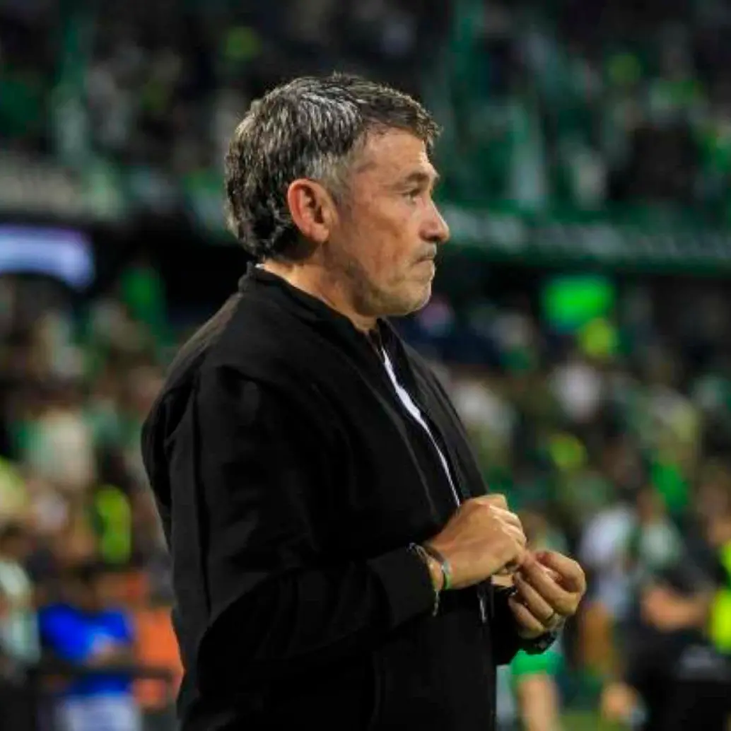Gustavo Fermani director deportivo de Atlético Nacional, es uno de los cuestionados por sus resultados por los hinchas quienes piden su salida del verde. FOTO CAMILO SUÁREZ