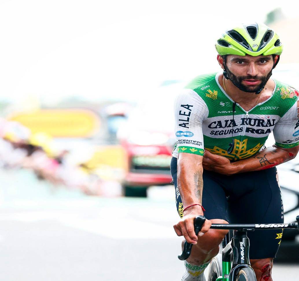 Gaviria se mostraba bastante competitivo en el Tour-2026, en el que sumaba ya 5 top-20. FOTO X-CAJA RURAL