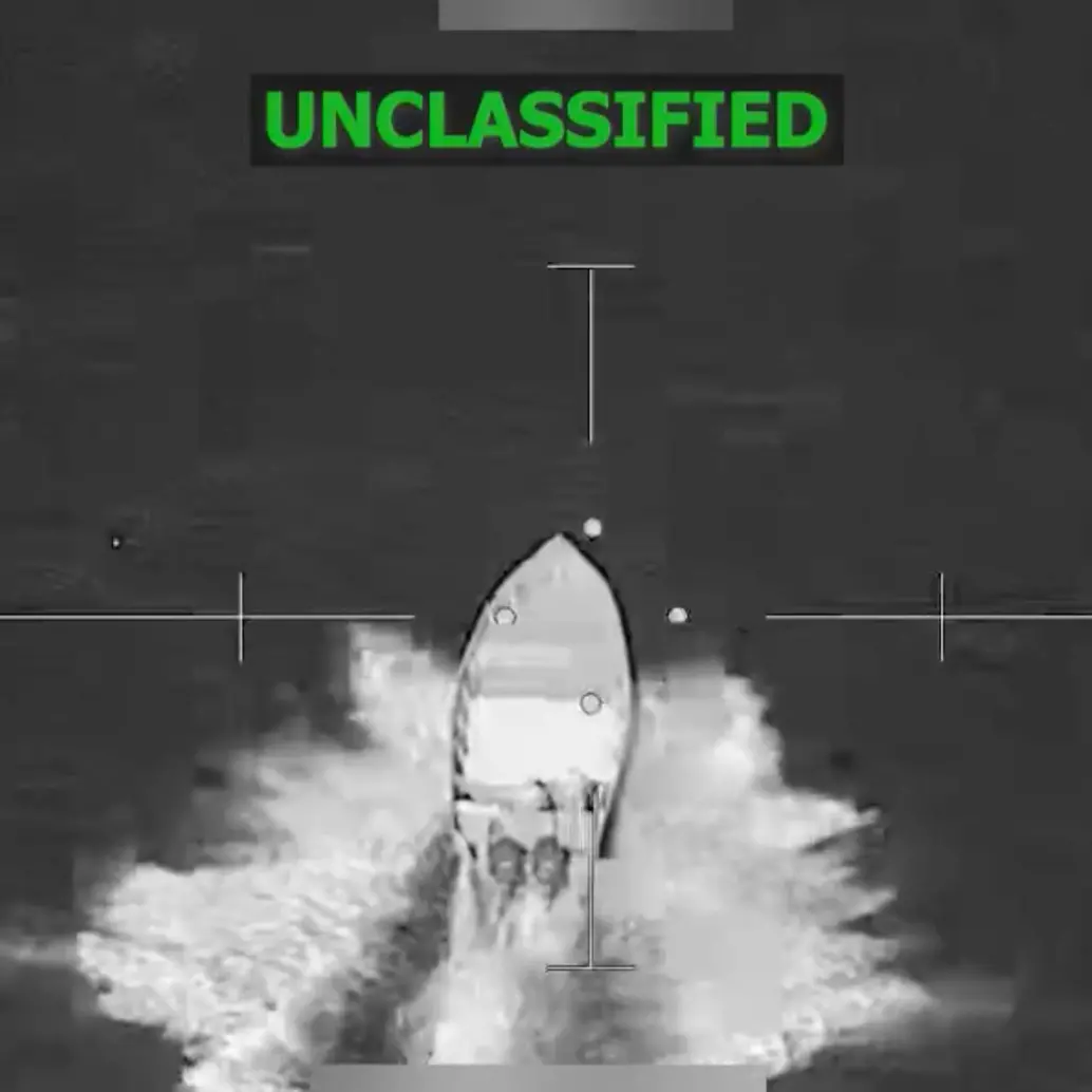 Imágenes de operativos antes del bombardeo por parte del Comando Sur. FOTO: REDES SOCIALES/ X U.S. SOUTHERN COMMAND