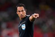 El árbitro argentino Facundo Tello será el líder de los seis jueces gauchos designados por FIFA para el duelo entre Francia y Marruecos, por los cuartos de final del Mundial de Norteamérica. FOTO GETTY 