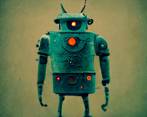 Todavía la Inteligencia Artificial no tiene consciencia humana ni sentido común. Ilustración MidJourney-@ strawberryJAMM13