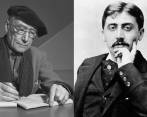 André Gide y Marcel Proust.