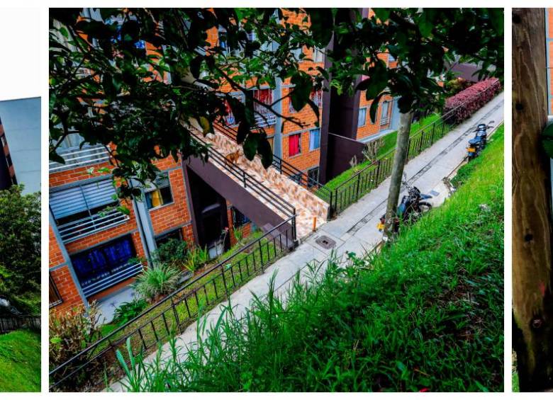 En Territorio Robledo también hay problemáticas como deslizamientos, falta de elementos de seguridad en zonas verdes por donde pueden caer los niños así como daños en otras infraestructuras. La situación ya era conocida por la Alcaldía desde mayo. FOTOS: Jaime Pérez