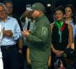 Presidente Petro en Cali firma decreto de ascenso a patrulleros de la Policía. FOTO: Video Presidencia.