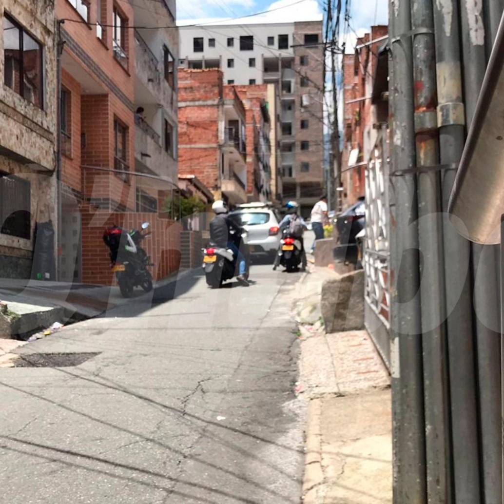 Lugar del intento de hurto en Bello /FOTO: LAURA ROSA JIMÉNEZ