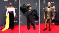 Tendencias para la moda masculina con Carl Clemons-Hopkins, Billy Porter y Chris Sullivan. Foto: Cortesía Getty