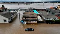 El estado de California en EE.UU. ajusta más de dos semanas inundada y las lluvias continúan. Foto: Getty