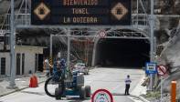 La excavación del nuevo túnel de La Quiebra comenzó en marzo de 2018 y duró un año hasta lograr perforar los 8,6 km (4,3 km en cada tubo). Foto: Manuel Saldarriaga Quintero.