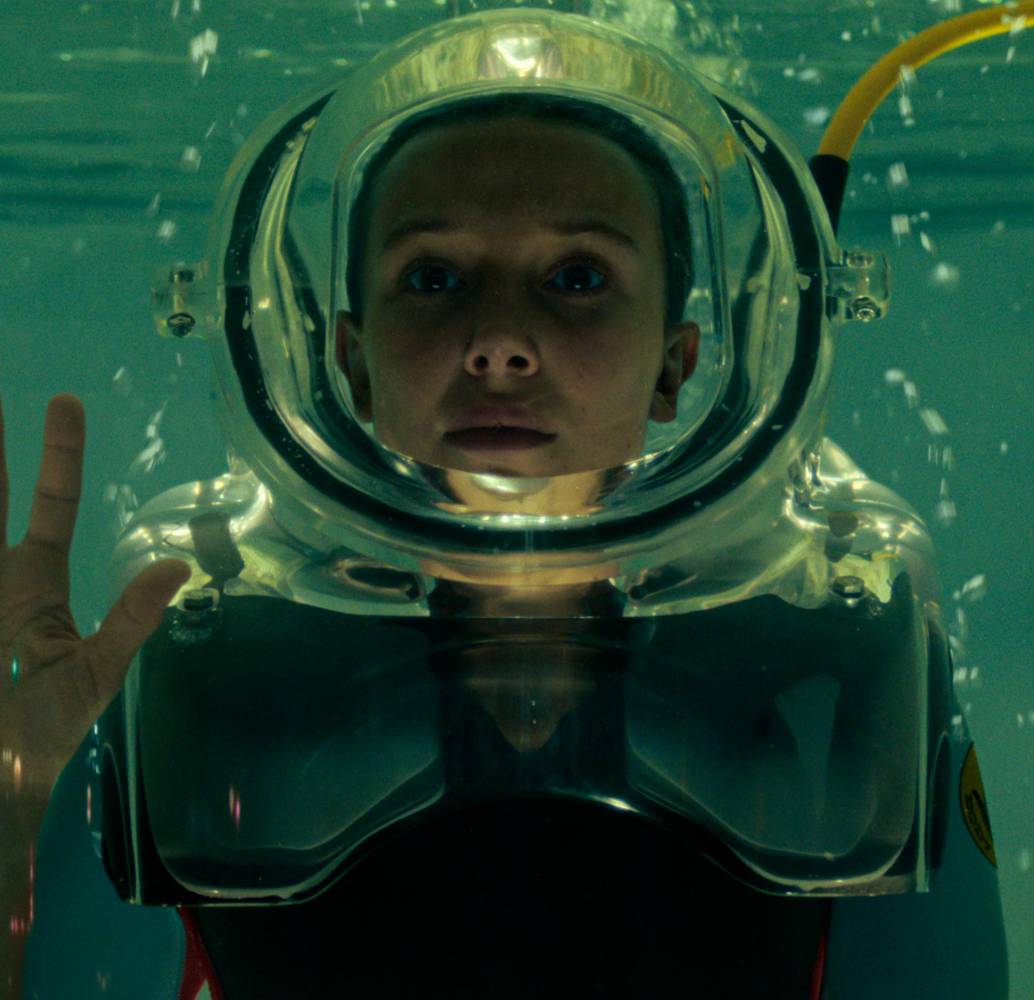 Millie Bobby Brown, la actriz a quien vimos crecer en Stranger Things. FOTO Cortesía Netflix