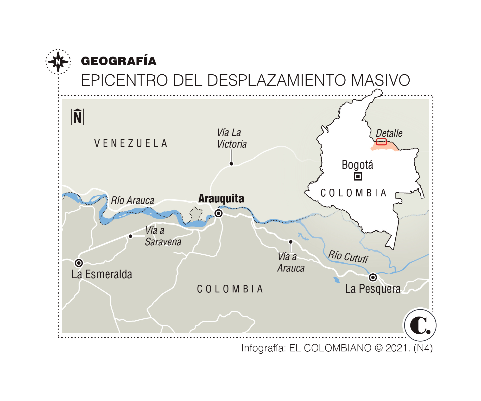 El engranaje militar detrás de la crisis en Arauca