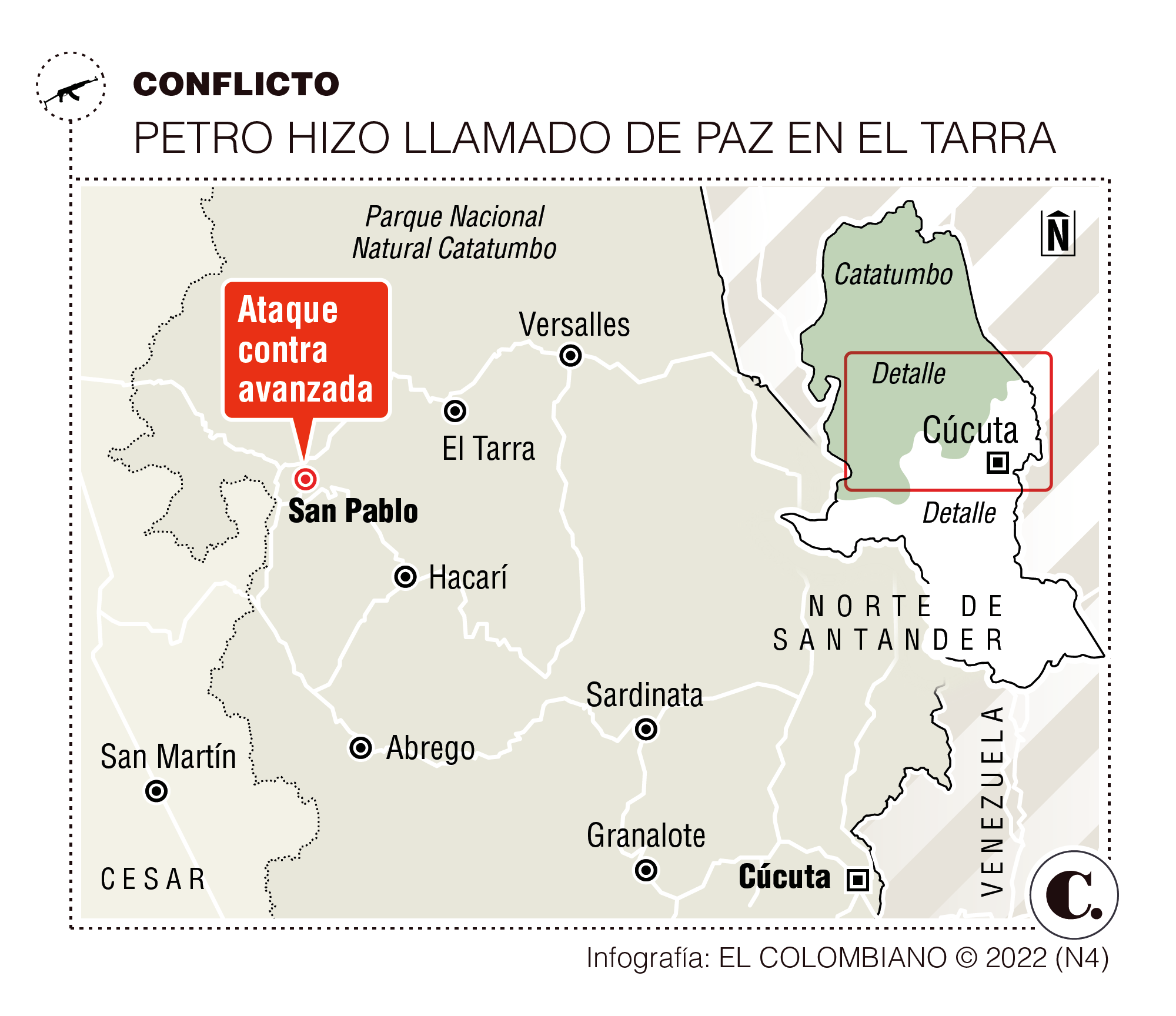 El Catatumbo realizará asamblea de cocaleros auspiciada por Petro