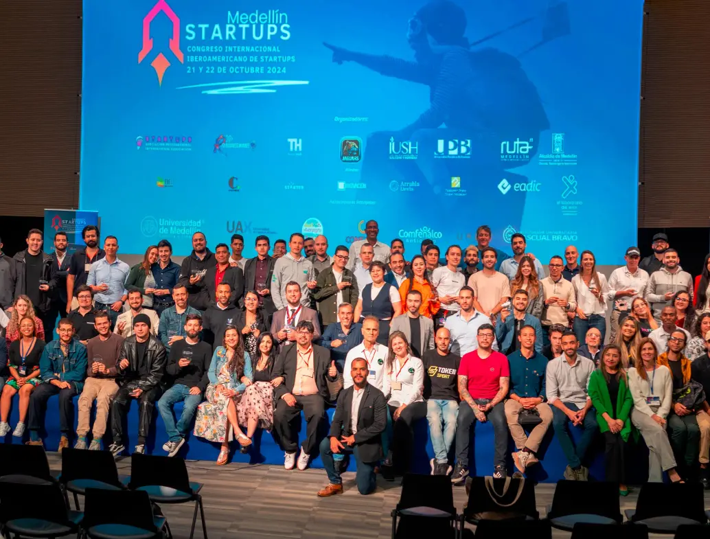 El Congreso Iberoamericano de Startups arrancó este 21 de octubre en Medellín. FOTO CORTESÍA. 