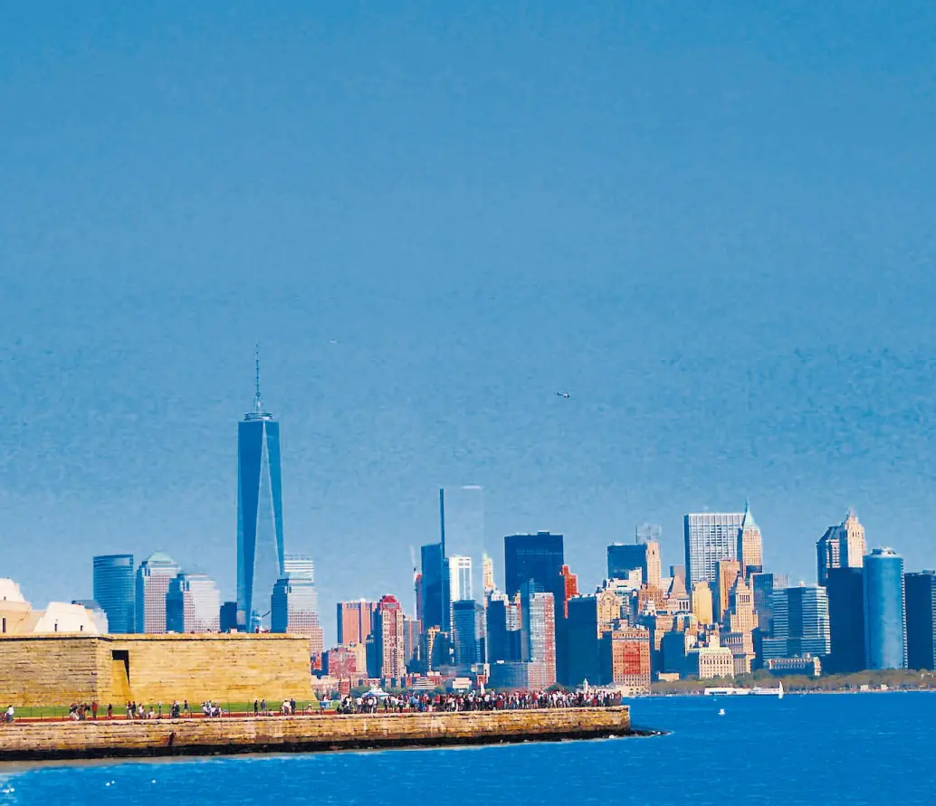 La Estatua de la Libertad está ubicada en la isla Bedloe, llamada ahora Isla de la Libertad, sobre el río Hudson, entre Nueva York y Nueva Jersey. FOTO: EL COLOMBIANO