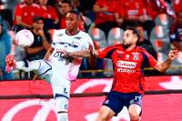 DIM venció 3-1 a Fortaleza en el Atanasio Girardot, por la fecha 16 de la Liga Betplay. FOTO MANUEL SALDARRIAGA 