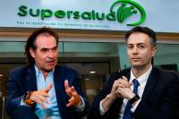 Federico Gutiérrez recordó el estado calamitoso en que quedó el Hospital General de Medellín en el periodo de su antecesor, Daniel Quintero. FOTOS: Manuel Saldarriaga y Colprensa