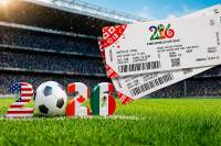 Las boletas para el Mundial 2026 están escasas debido a la alta demanda de los aficionados. FOTO: Ilustración El Colombiano