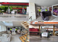 Inmuebles, vehículos y establecimientos comerciales estuvieron entre los bienes incautados por las autoridades. Fotos: cortesía.