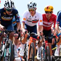 Santiago Buitrago confirmó en Canadá su gran nivel competitivo. Terminó en el top-30 mundial. FOTO: CORTESÍA FEDECICLISMO